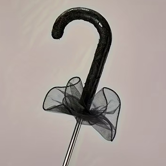 🔥Black Lace Short Parasol New - Picture 3 of 3